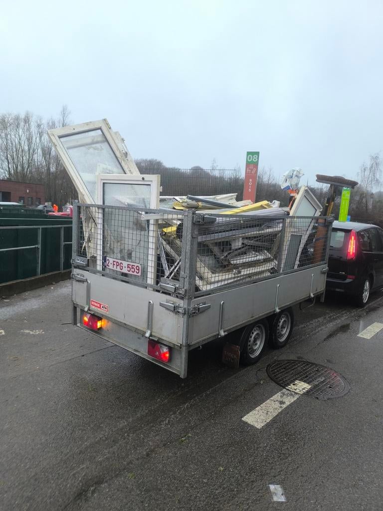 Transport Remorque., Enlèvement