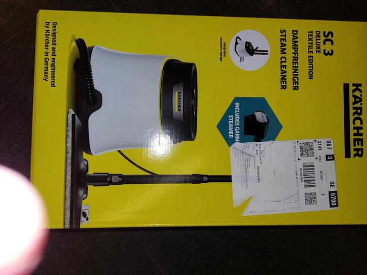 Édition textile de luxe Kärcher SC 3, Electroménager, Vapeurs, Nettoyeur à vapeur, Enlèvement ou Envoi