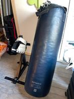 Bokszak 100cm met frame en handschoenen – zo goed als nieuw, Sport en Fitness, Ophalen, Zo goed als nieuw, Bokszak