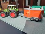 te koop : speelgoed tractor met aanhangwagen, Ophalen of Verzenden, Zo goed als nieuw
