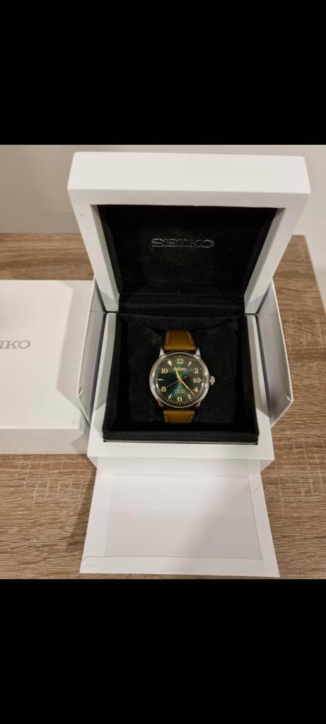 Seiko Presage Cocktail Time Mojito SRPE45J1 — Automatisch —, Handtassen en Accessoires, Horloges | Heren, Zo goed als nieuw, Polshorloge