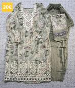 Sage Green Printed Kurta Set, Kleding | Dames, Grote Maten, Ophalen of Verzenden, Nieuw