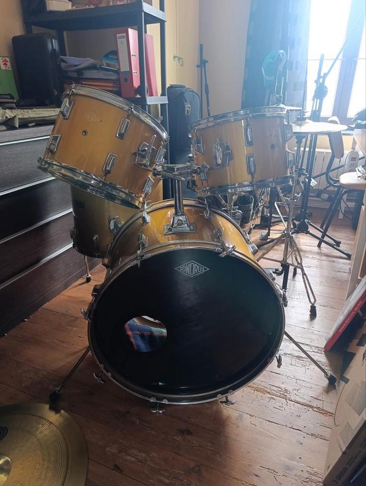Batterie SONORUS 22 12 13 16, Musique & Instruments, Batteries & Percussions, Enlèvement