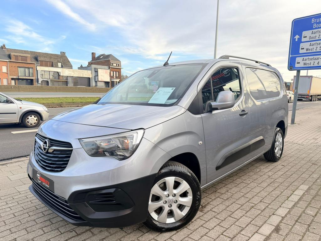 Opel Combo Cargo L2H1 2021 1.5hdi 123dkm Navi Pdc Carplay, Auto's, 75 kW, Stof, 1498 cc, Euro 6