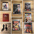 PS2 Bundel: 11 Games + Memory Card + Microfoons, Enlèvement, Utilisé, Autres genres