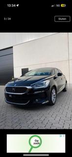 Citroën ds5, Auto's, Automaat, Achterwielaandrijving, Zwart, Leder