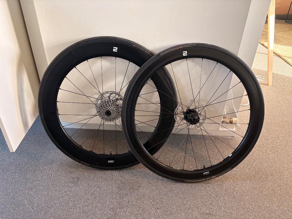 Giant SLR 2 wielen 65mm-42mm, Wiel, Zo goed als nieuw, Racefiets, Carbon