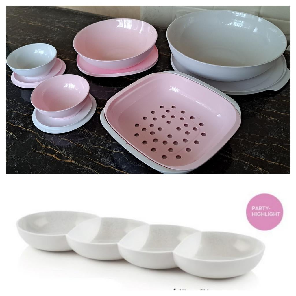Nieuwe allegra set van tupperware +gratis verzending, Maison & Meubles, Enlèvement ou Envoi, Neuf