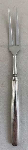 Sola Pleet Prelude Verzilverde Trancheervork, Huis en Inrichting, Keuken | Bestek, Verzenden, Zo goed als nieuw, Zilver, Los bestek