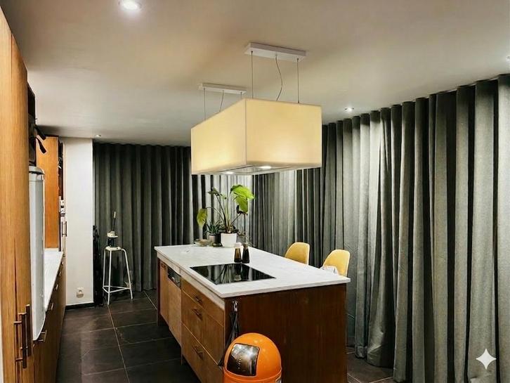 Design Eilanddampkap Novy Zen 7520, Elektronische apparatuur, Afzuigkappen, Zo goed als nieuw, Recirculatie, Ophalen