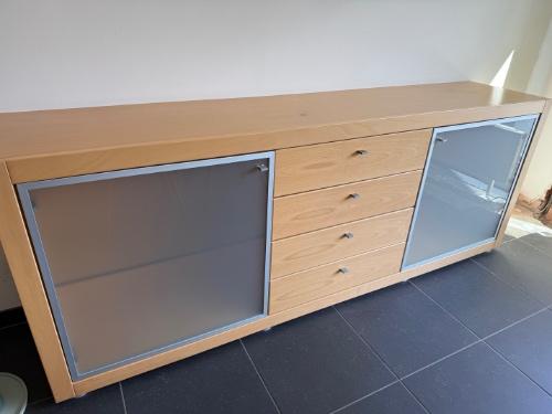 Design buffetkast en eettafel Hülsta, Huis en Inrichting, Ophalen, Gebruikt