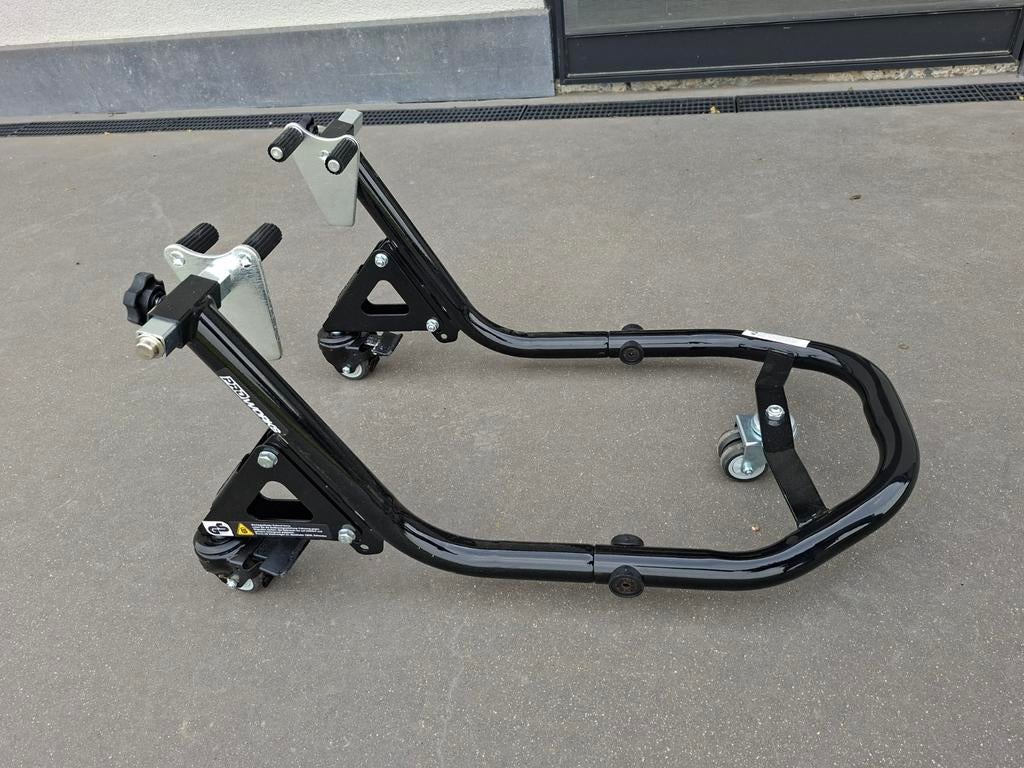 Paddockstand vooraan proworks verrijdbaar, Ophalen