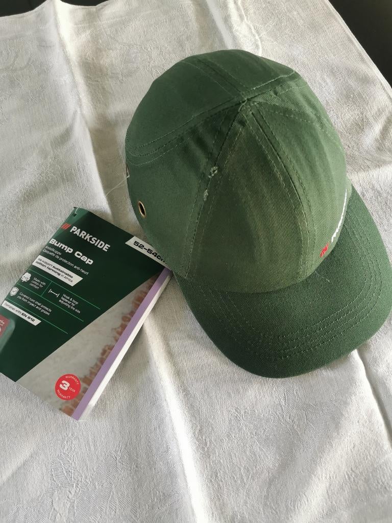 Veiligheidspet Parkside maat 52-54cm, Bricolage & Construction, Casques de sécurité, Enlèvement ou Envoi, Neuf