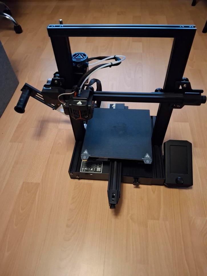 Creality ender 3 v2 neo + laser 5W, Informatique & Logiciels, 3D Imprimantes, Utilisé, Enlèvement