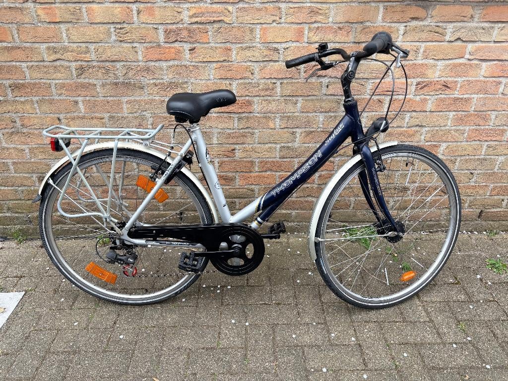 Thompson stylus damesfiets stadsfiets, Velgrem, 47 tot 50 cm, Versnellingen, Zo goed als nieuw