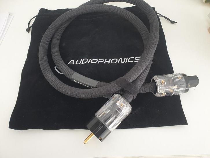Audiophonics Hifi stroomkabel, Audio, Tv en Foto, Audiokabels en Televisiekabels, Zo goed als nieuw, Overige kabels, Minder dan 2 meter