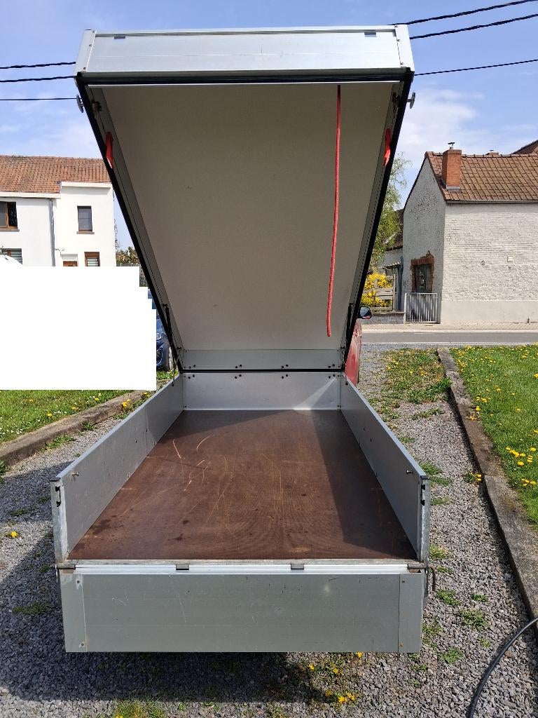 Remorque avec suspension souple pour transport fragile, Autos : Divers, Remorques, Enlèvement, Comme neuf