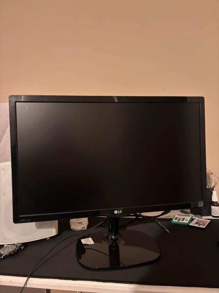 LG Écran 21,5" Full HD  IPS LED  HDMI, Informatique & Logiciels, Moniteurs, Comme neuf, DVI, IPS, HD, Enlèvement