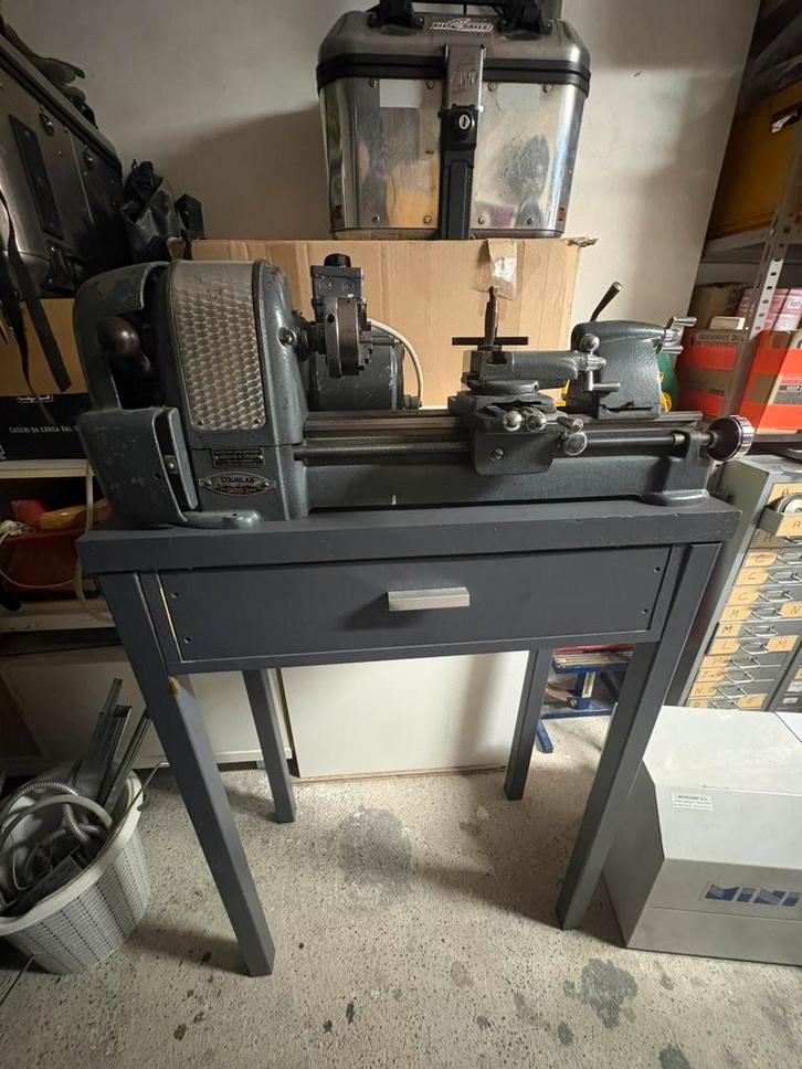 Tour de precision, Doe-het-zelf en Bouw, Draaibanken, Zo goed als nieuw, Metaaldraaibank, Ophalen