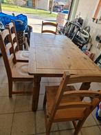 Keukentafel met 4 stoelen, Maison & Meubles, Cuisine | Ustensiles de cuisine, Enlèvement