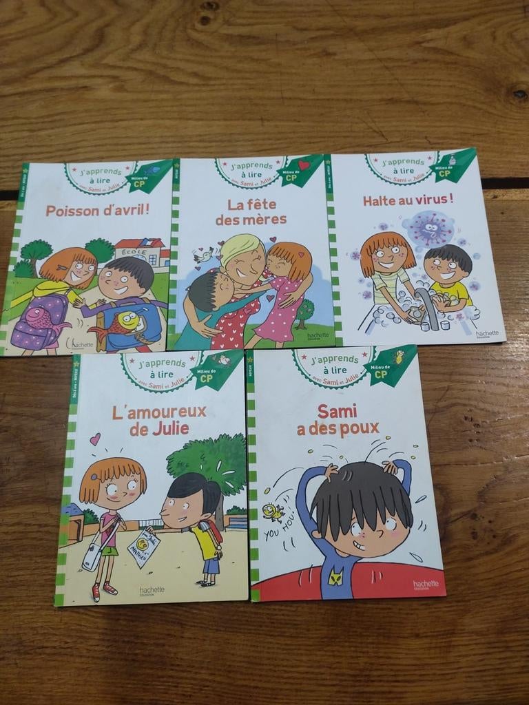 J'apprends à lire avec Sami et Julie, Livres, Enlèvement ou Envoi, Utilisé, Hachette Jeunesse, Contes (de fées)