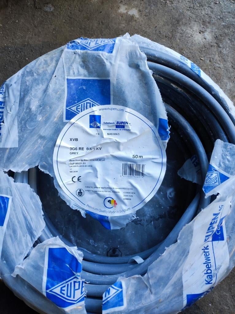 Câble 3G6 xvb, Bricolage & Construction, Électricité & Câbles, Enlèvement