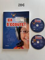Manuel ca s écoute avec cd  deuxième année, Livres, Science, Enlèvement ou Envoi, Comme neuf
