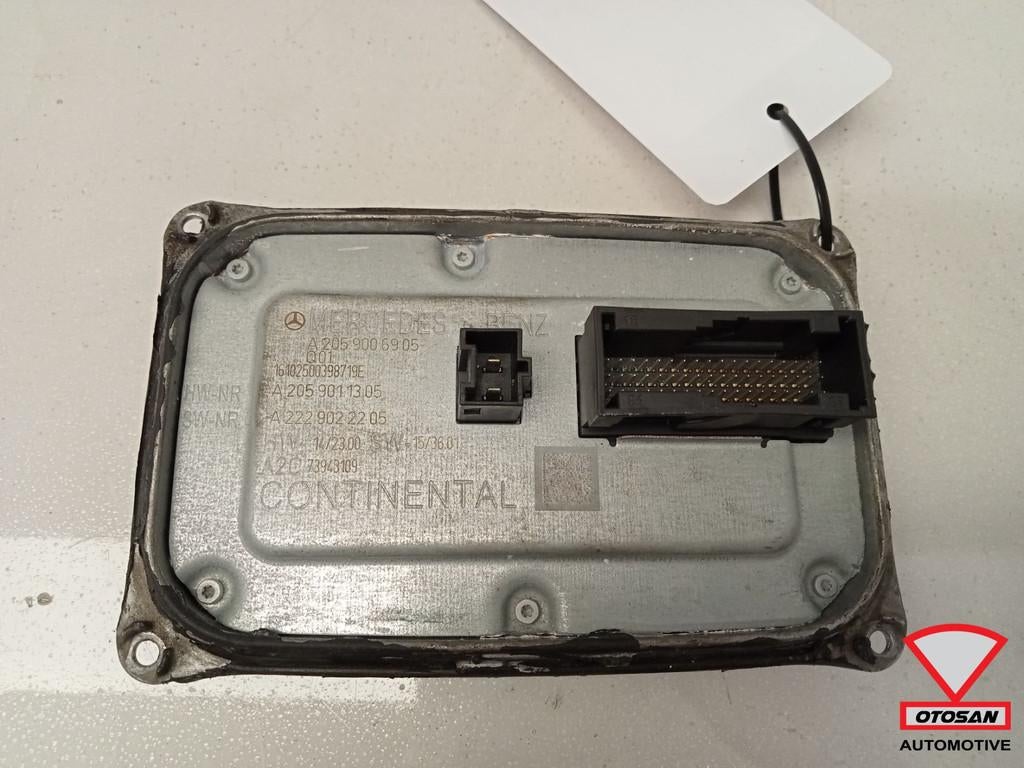 MB C klasse W205 S205 Koplamp a2059006905 xenon ballast modu, Auto-onderdelen, Elektronica en Kabels, Mercedes-Benz, Gebruikt