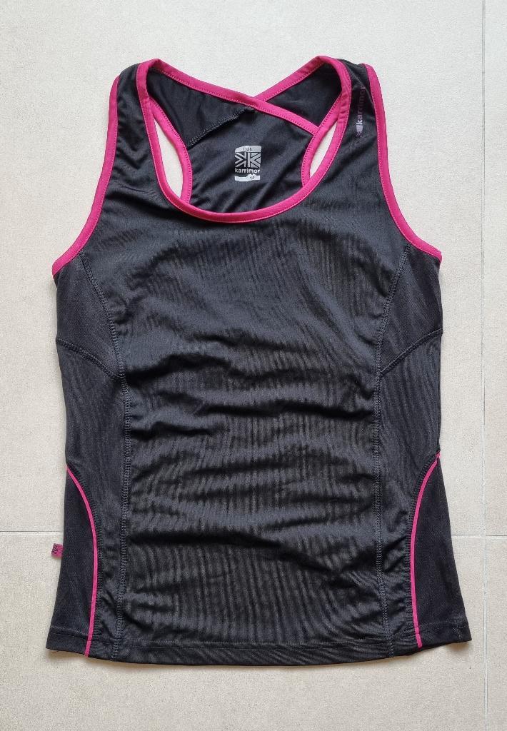 Loop shirt Karrimor run Maat 14 (42) zwart/roze, Vêtements | Femmes, Vêtements de sport, Comme neuf, Course à pied ou Cyclisme
