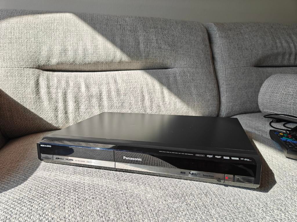 Enregistreur DVD-HDD Panasonic DMR-EH770/DVD-HDD 400 Go, TV, Hi-fi & Vidéo, Lecteurs DVD, Enlèvement, Enregistreur DVD, Panasonic