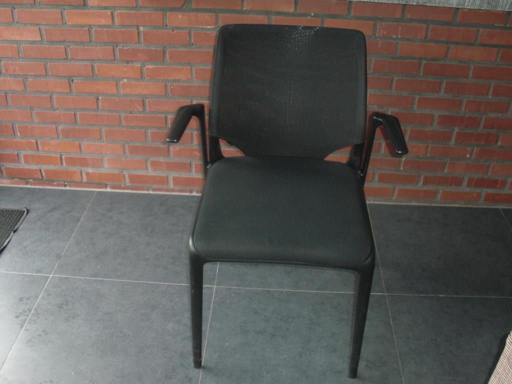 Chaises Vitra Medaslim 6 pièces, Maison & Meubles, Chaises, Enlèvement, Tissus, Noir, Cinq, Six Chaises ou plus