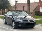Volkswagen golf cabriolet anne 2015 180.000km 1.6 diesel, Auto's, Euro 5, Stof, Zwart, Cabriolet