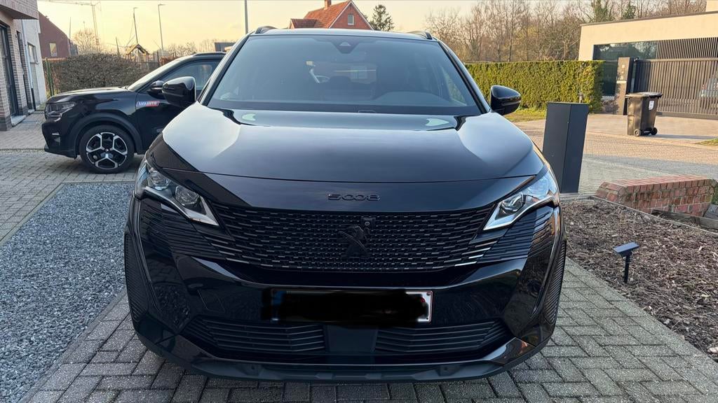 Peugeot 5008 GT Black pack full option met panoramisch dak, Auto's, Peugeot, Euro 6, 1199 cc, 96 kW, 3 cilinders
