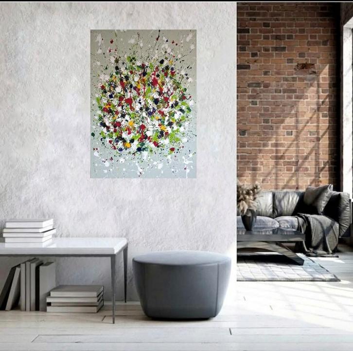 Always love you, Antiek en Kunst, Kunst | Schilderijen | Abstract, Ophalen