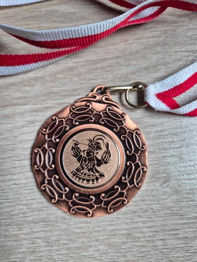 Carnaval medaille Elversele Prins Carnaval Patje I 2007, Postzegels en Munten, Penningen en Medailles, Ophalen of Verzenden