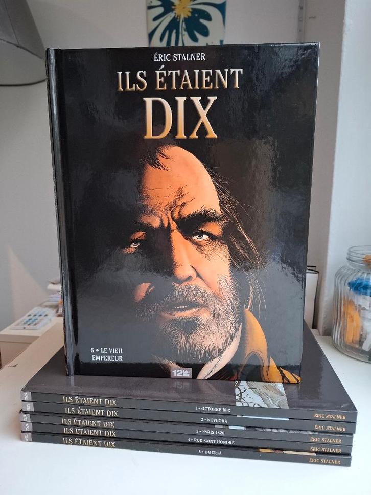 ILS ETAIENT DIX TOMES 1 à 6 STALNER SERIE COMPLETE TOUS EO!, Boeken, Stripverhalen, Zo goed als nieuw, Complete serie of reeks