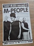 Affiche du concert M-people, Enlèvement ou Envoi, Comme neuf, Musique