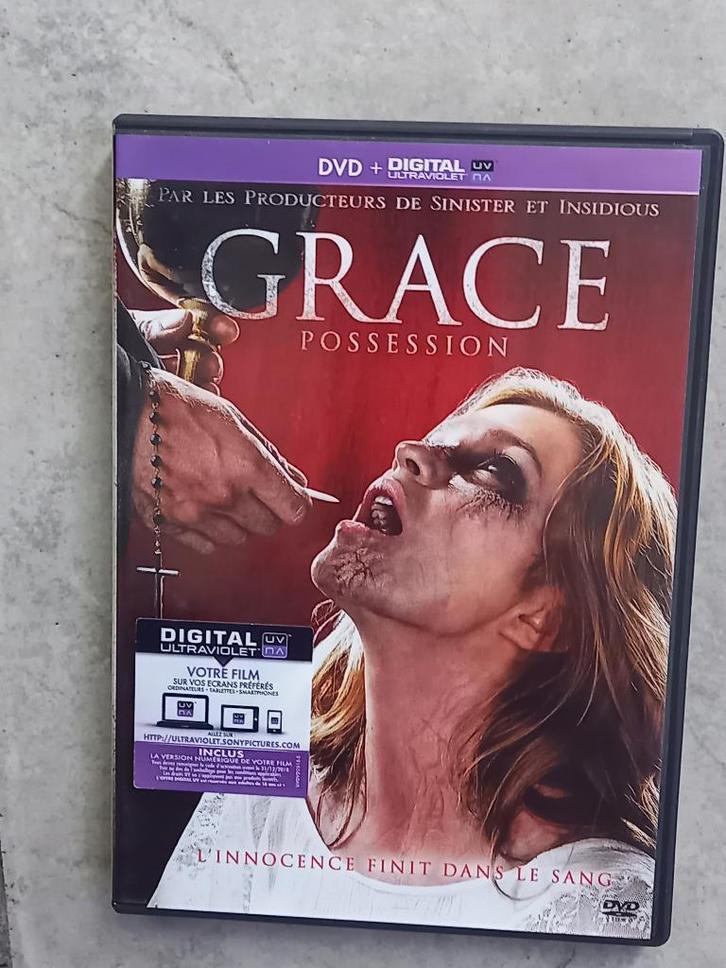 dvd + digital Grace ( horreur ) en super état, Cd's en Dvd's, Dvd's | Horror, Zo goed als nieuw, Spoken en Geesten, Alle leeftijden