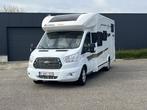 Ford Transit Benimar/Zonnepaneel/Trekhaak /4 slaappl/Garage, Auto's, Bestelwagens en Lichte vracht, 0 cilinders, 1995 cc, Beige