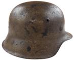 duitse ww2 m42 luftwaffe camo helm, Verzamelen, Ophalen of Verzenden