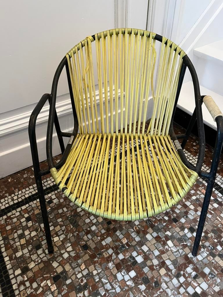 VINTAGE STOEL KIND TORCK SCOUBIDOU STOEL, Ophalen