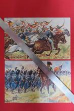 Lot de 2 cartes postales - militaria, Enlèvement ou Envoi, Avant 1920, Non affranchie