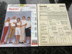 Burda Kledingpatroon 8462, Hobby en Vrije tijd, Broek, Vrouw, Zo goed als nieuw, Burda