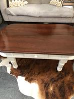 Landelijke salontafel, Huis en Inrichting, Ophalen, Gebruikt, 100 tot 150 cm, Eikenhout