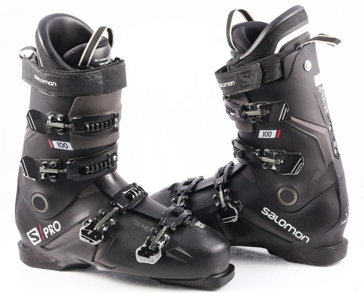 47 47,5 EU skischoenen SALOMON S/PRO 100, custom shell HD, Sport en Fitness, Skiën en Langlaufen, Gebruikt, Schoenen, Ski, Salomon