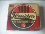5 CD BOX - RADIO 2 - 1000 KLASSIEKERS - VOL 3 - NIEUW IN FOL, Cd's en Dvd's, Ophalen of Verzenden, Nieuw in verpakking, Pop, Boxset