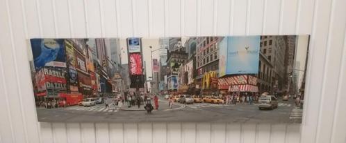 Decoratief canvas Times Square New York, Maison & Meubles, Accessoires pour la Maison | Peintures, Dessins & Photos, Utilisé, Peinture