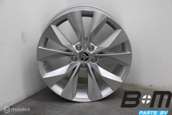 NIEUW! Org. 1 losse 18 inch velg Skoda SuperB 3V0601025R, Auto-onderdelen, Banden en Velgen, Velg(en), Gebruikt