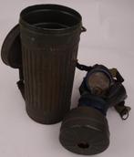 duitse ww2 gasmasker en bus in gebruikte staat, Verzamelen, Militaria | Tweede Wereldoorlog, Ophalen of Verzenden