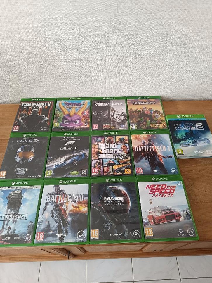 13 X BOX ONE Games in zeer goede staat diverse genres, Games en Spelcomputers, Games | Xbox One, Zo goed als nieuw, Avontuur en Actie